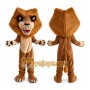 Cartoon Lion Mascot Costume