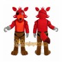 Red Pirate Fox Mascot Costume