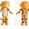 Cartoon Tiger Mascot Costume Cartoon Character Cosplay
