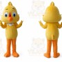 Cartoon Yellow Chick Little Birds Mascot Costume
