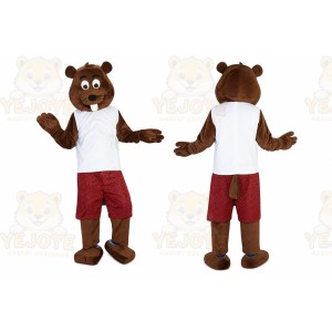 Castor Fiber Beaver Mascot Costume for Adult
