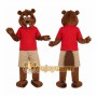 Castor Fiber Beaver Mascot Costume for Adult