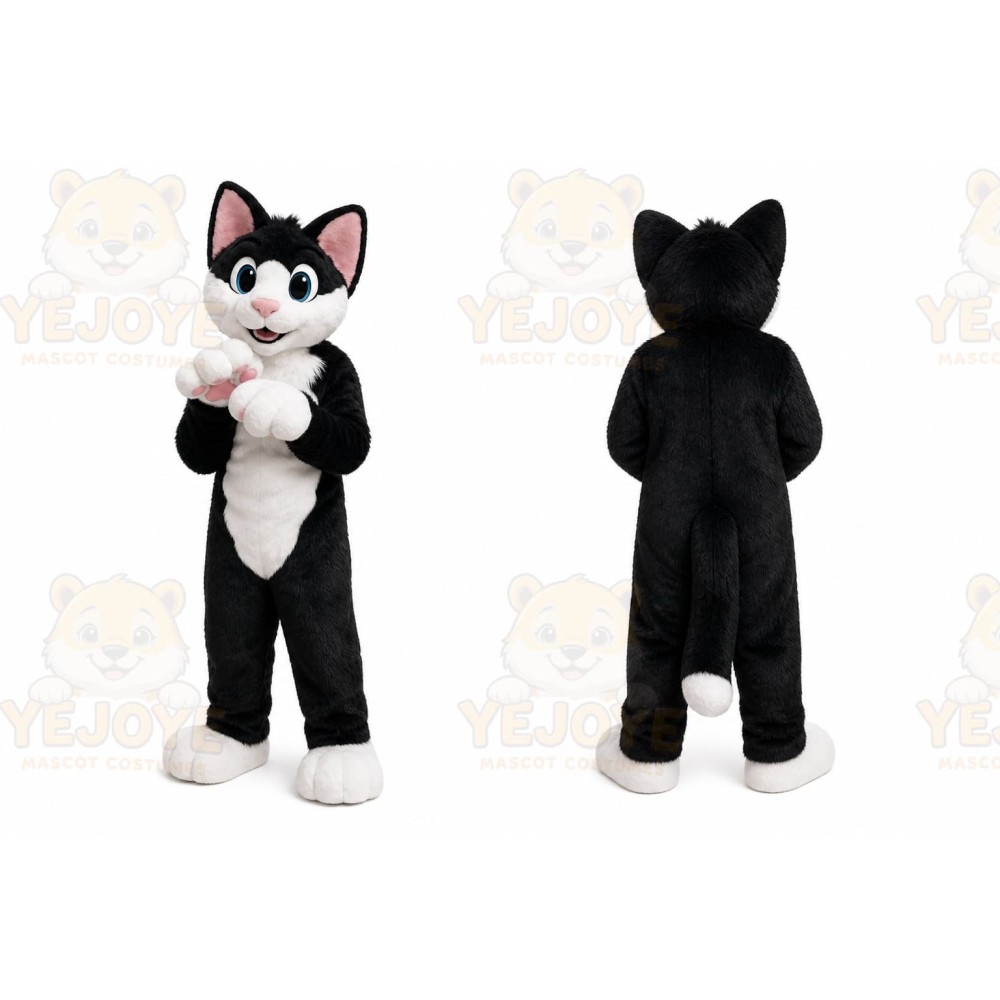 Cat Fursuit Costumes Animal Mascot for Adults