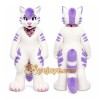 Cat Girl Realistic Fursuit Animal Mascot Costumes Cat Girl Realistic Fursuit Animal Mascot Costumes