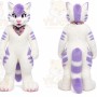 Cat Girl Realistic Fursuit Animal Mascot Costumes