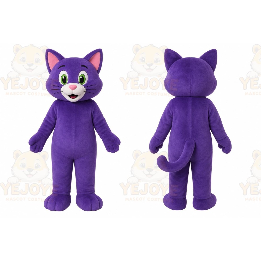 Cat Mascot Costume Cartoon Character