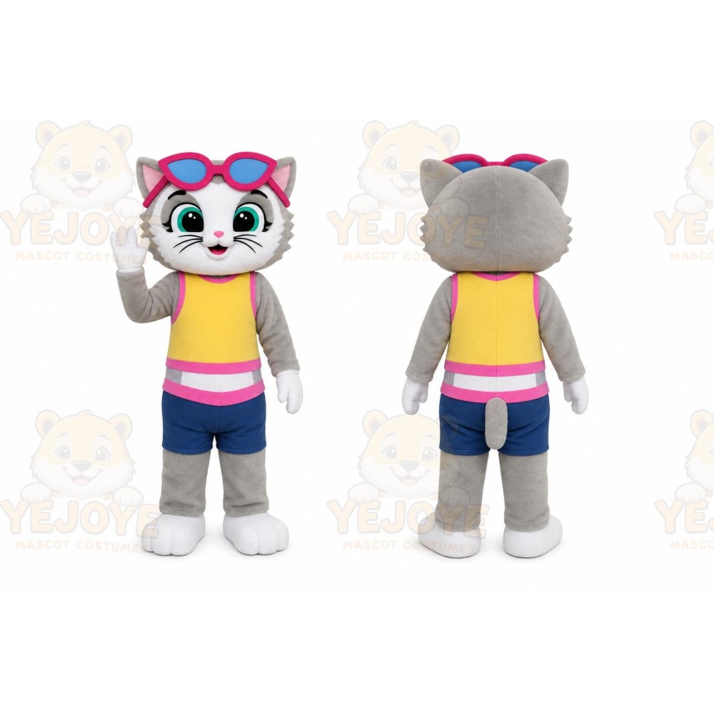 Cat Mascot Costume For Adult