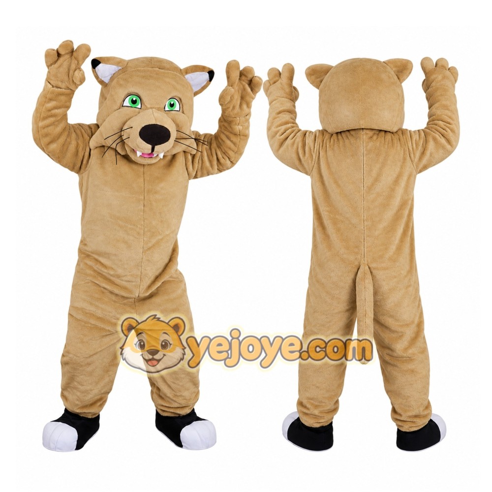 Cat Tiger _ Leopard Mascot Costume for Adult Cat Tiger _ Leopard Mascot Costume for Adult
