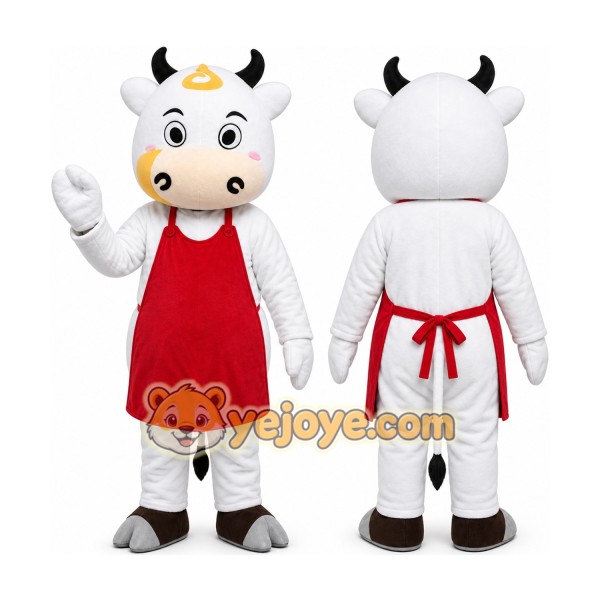 Cattle Ox Cows Cartoon Character Mascot Costume
