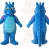 Character Blue Dinosaur Mascot Costume