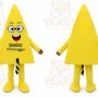 Cheese Mascot Costume Food Cartoon Character