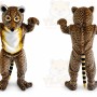 Cheetah Mascot Leopard Costume Panther