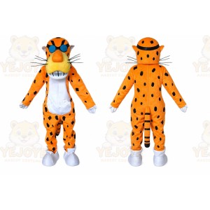 Chester Cheetah Mascot Costume Cartoon Mascot