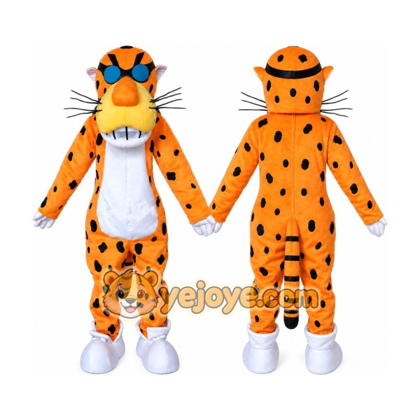 Chester Cheetah Mascot Costume Cartoon Mascot