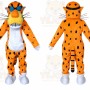 Chester Cheetah Mascot Costume Cartoon Mascot