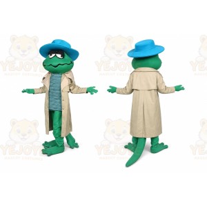 Chet The Gecko Mascot Costume