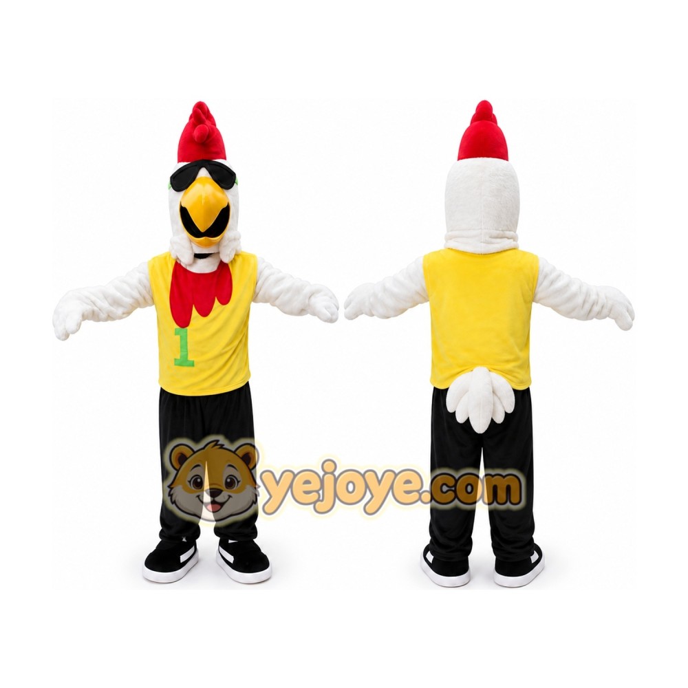 Chicken Mascot Costume Rooster Chicken Mascot Costume Rooster