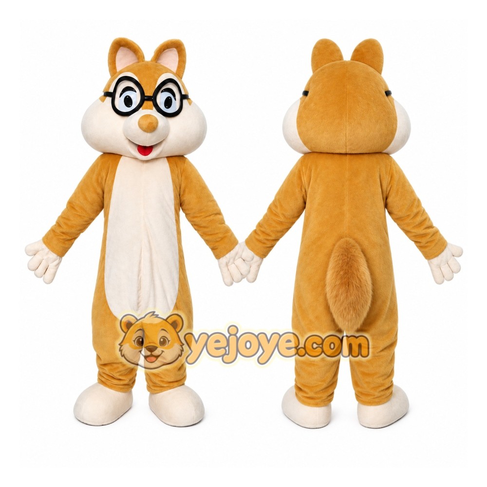 Chipmunk Mascot Costume Chipmunk Mascot Costume