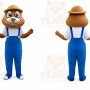 Chipmunks _ Squirrel Mascot Costume