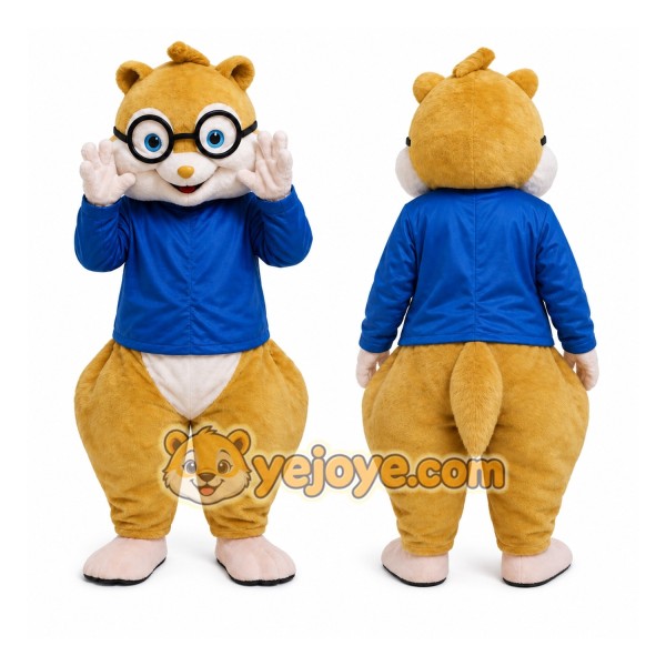 Chipmunks Mascot Costume Animal Cartoon