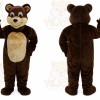 Chocolate Bear Professional Quality Mascot Costume