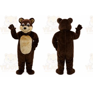 Chocolate Bear Professional Quality Mascot Costume