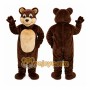 Chocolate Bear Professional Quality Mascot Costume