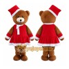 Christmas Bear Mascot Costume