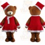 Christmas Bear Mascot Costume