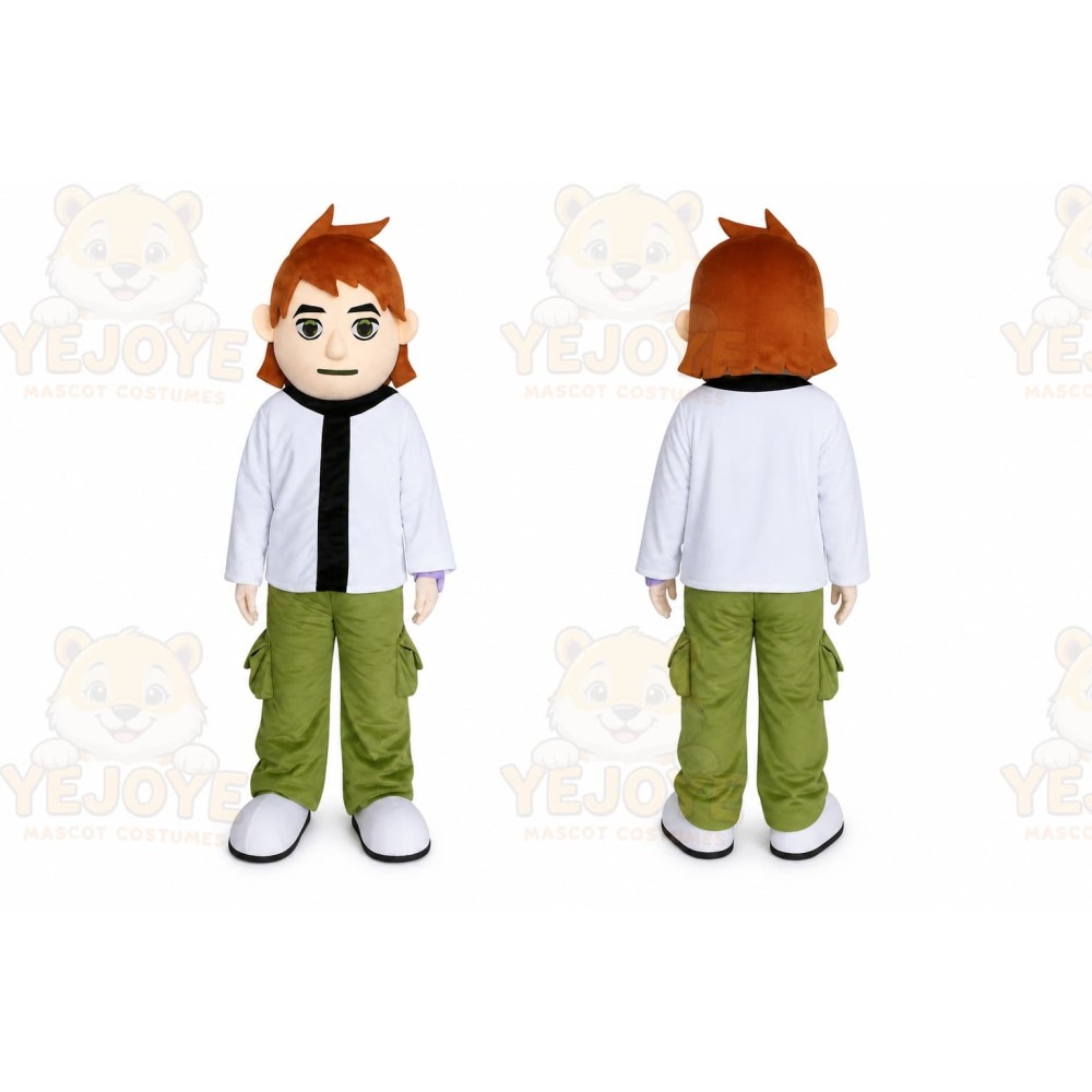 Christmas Ben Boy Mascot Costume For Adult