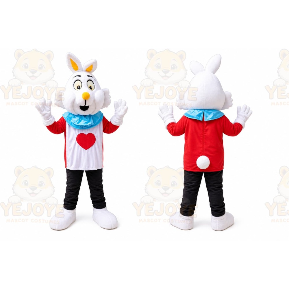 Christmas Bunny Rabbit Mascot Costume