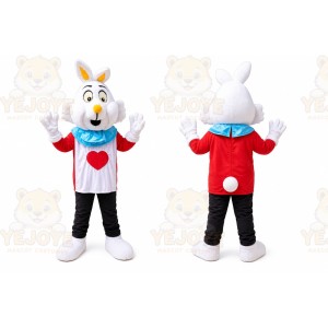 Christmas Bunny Rabbit Mascot Costume