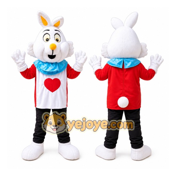 Christmas Bunny Rabbit Mascot Costume