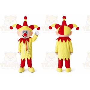 Christmas Clown Mascot Costume