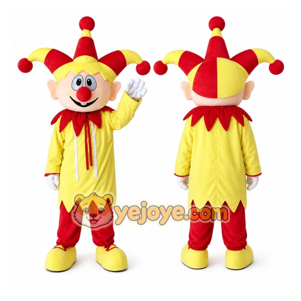 Christmas Clown Mascot Costume