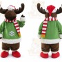 Christmas Deer Elk Mascot Costume
