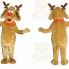 Christmas Deer Mascot Costume