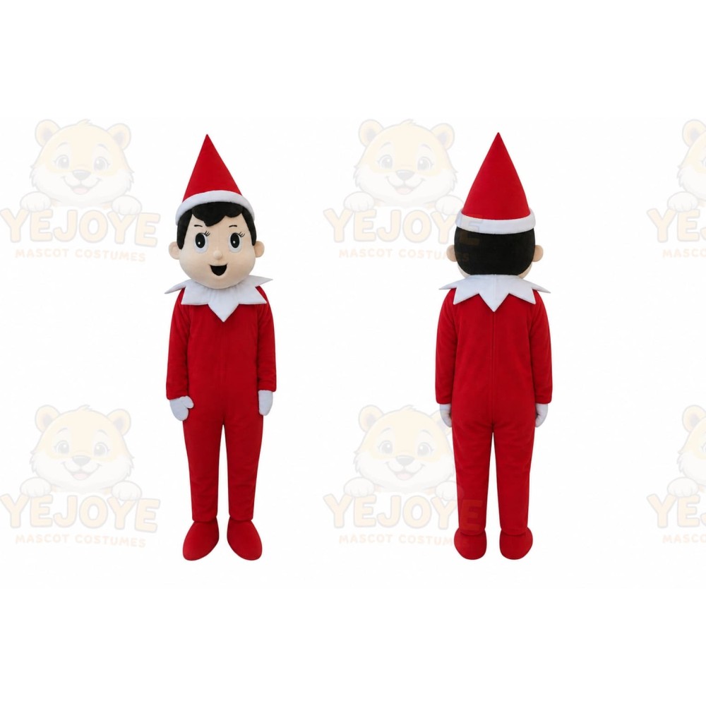 Christmas Elf Mascot Costume
