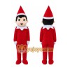 Christmas Elf Mascot Costume Christmas Elf Mascot Costume
