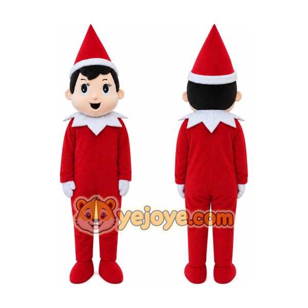 Christmas Elf Mascot Costume