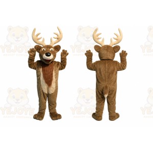 Christmas Elk Deer Cartoon Mascot Costume