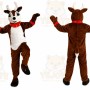 Christmas Elk Mascot Costume for Adult