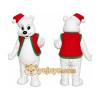 Christmas Eve Bear Mascot Costumes