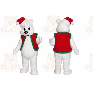 Christmas Eve Bear Mascot Costumes