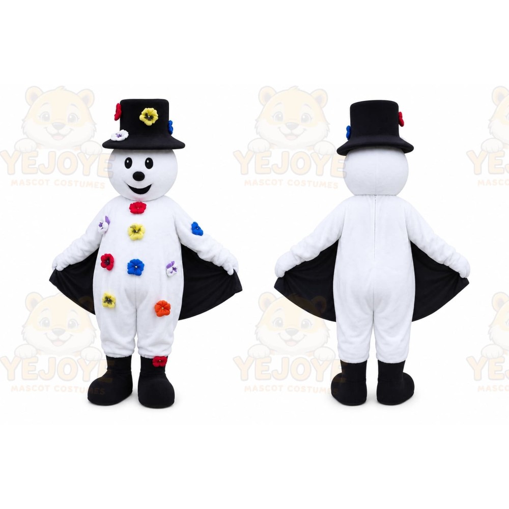 Christmas Flower Snowman Mascot Costumes