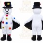 Christmas Flower Snowman Mascot Costumes