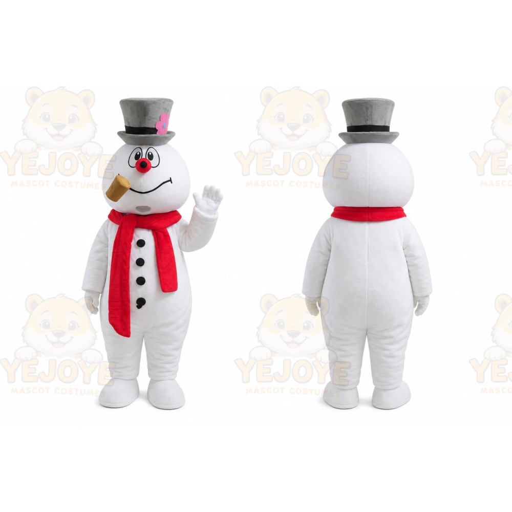 Christmas Frosty The Snowman Mascot Costume