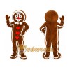 Christmas Gingerbread Heart Mascot Costumes Christmas Gingerbread Heart Mascot Costumes