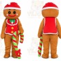 Christmas gingerbread Mascot Costume