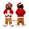 Christmas Lion Mascot Costume